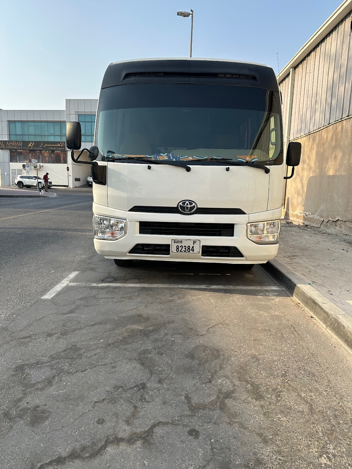 Large Coaster 22 Seater with chauffeur